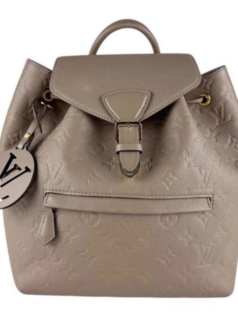 Auth LOUIS VUITTON Monogram Empreinte Montsouris PM Backpack M45410 - z8316